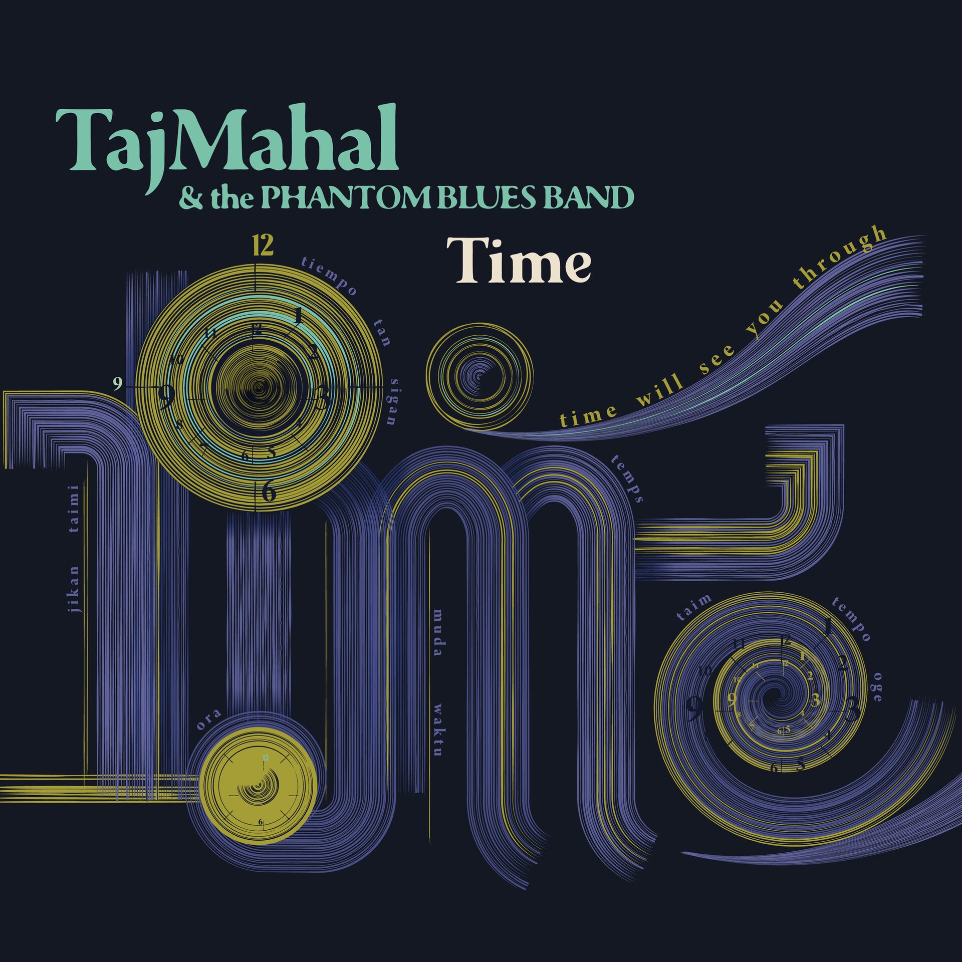 Taj Mahal & The Phantom Blues Band – Time CD