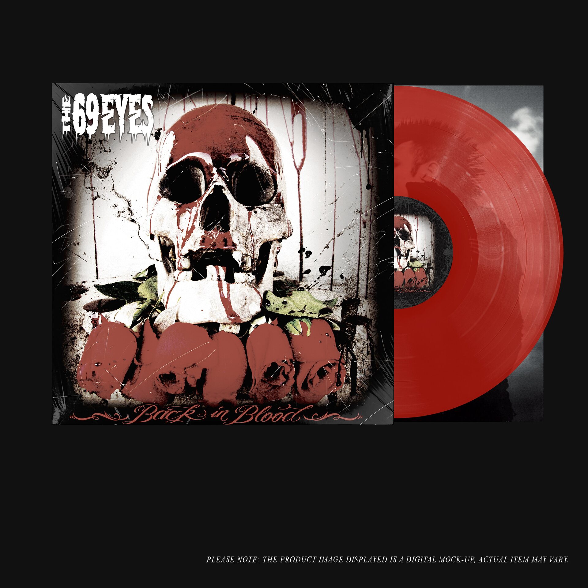 69 Eyes – Back in Blood LP (Transparent Red Vinyl)