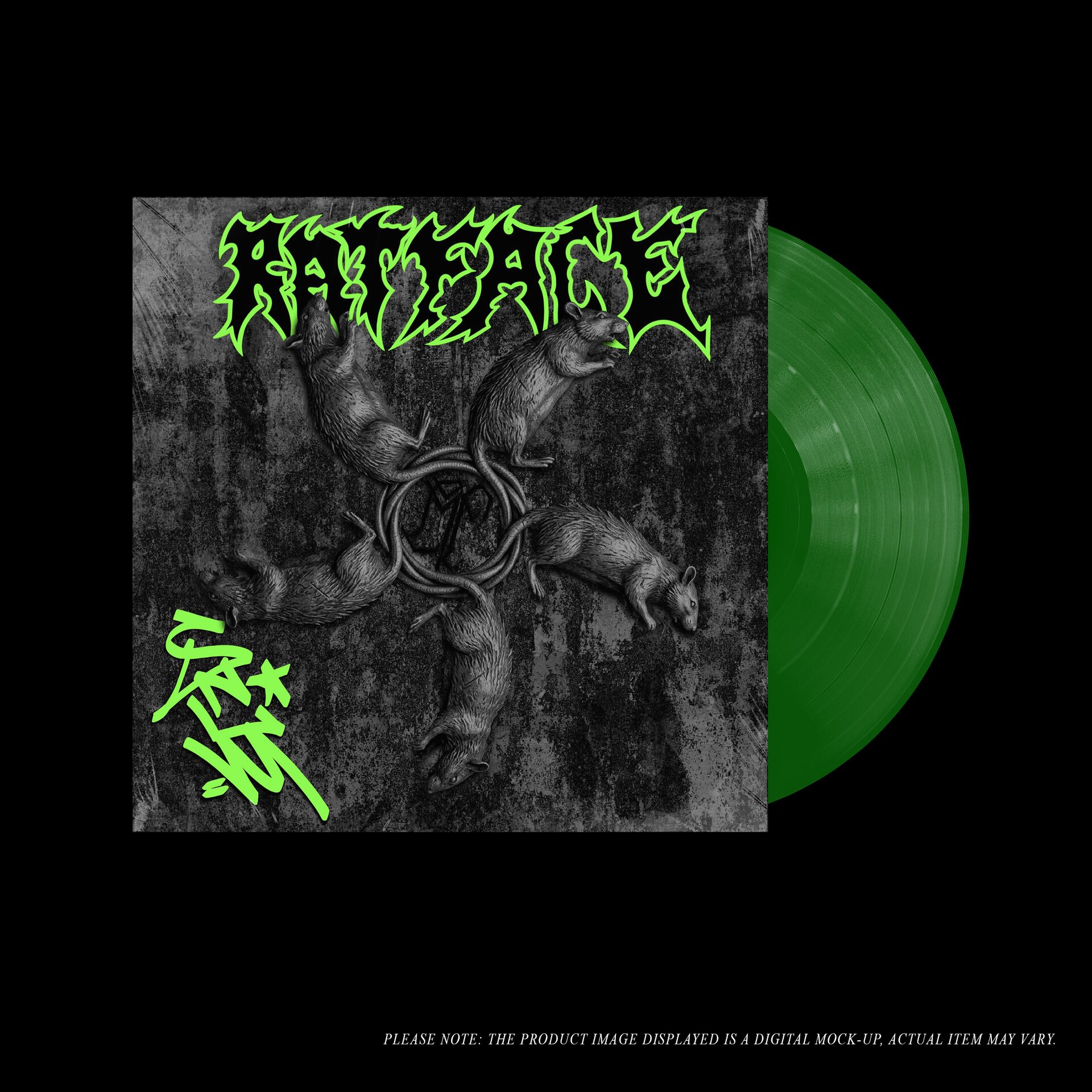 Ratface – S.N.L.M LP (Transparent Green Vinyl)