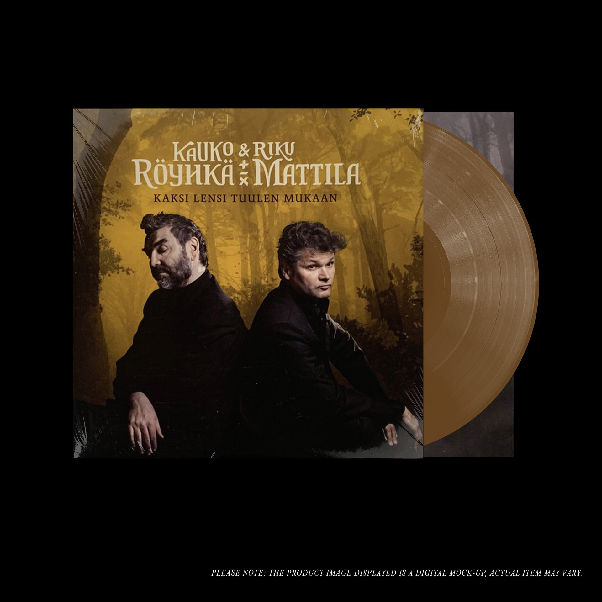 Kauko Röyhkä & Riku Mattila – Kaksi lensi tuulen mukaan LP (Brown Vinyl)