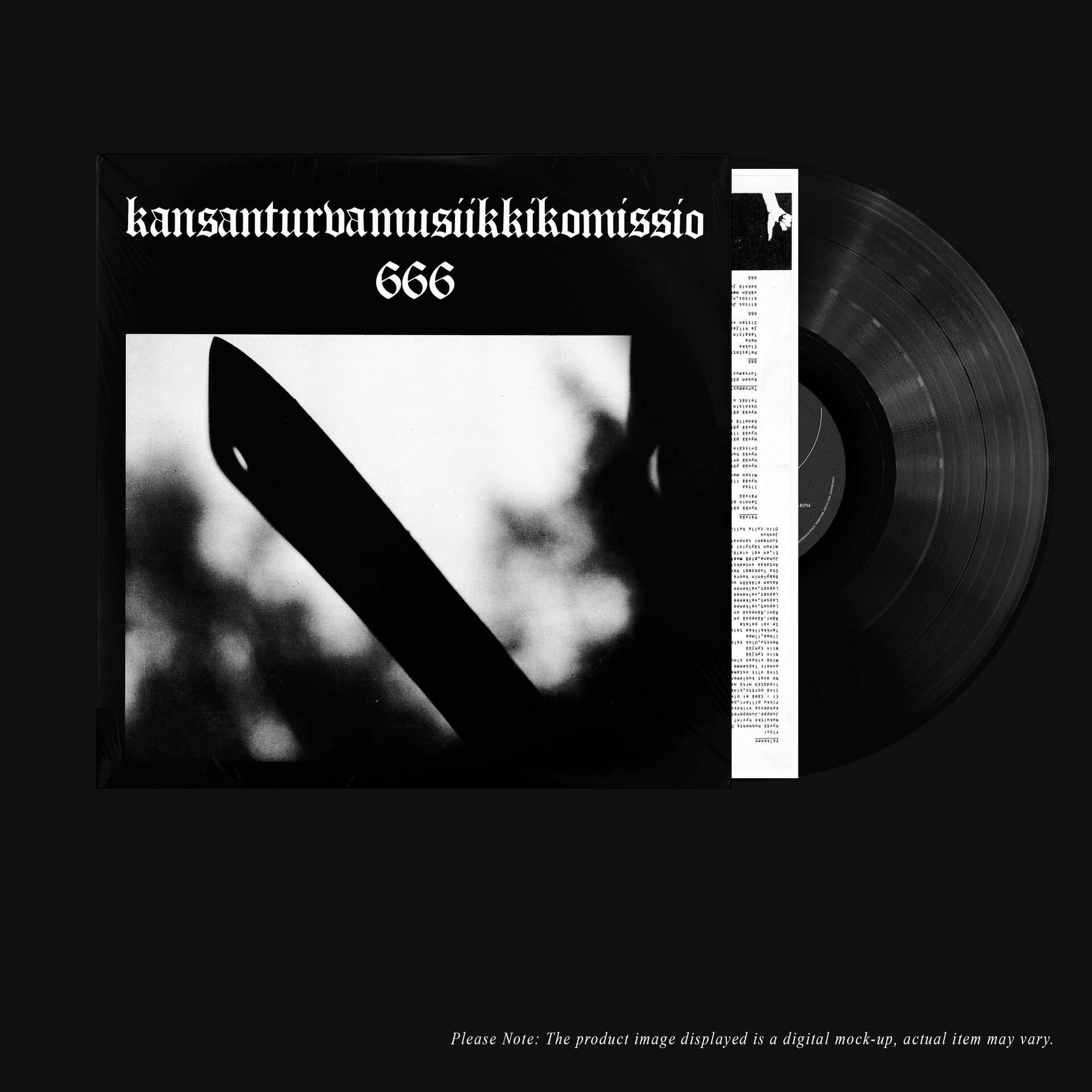 Kansanturvamusiikkikomissio – 666 LP (Black Vinyl)