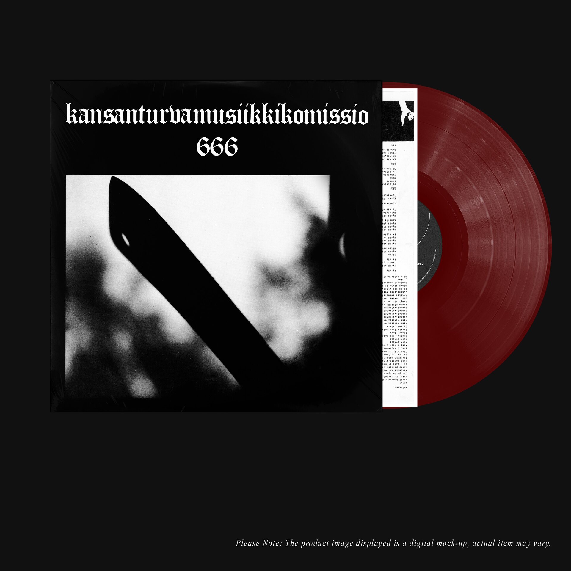 Kansanturvamusiikkikomissio – 666 LP (Red Vinyl)