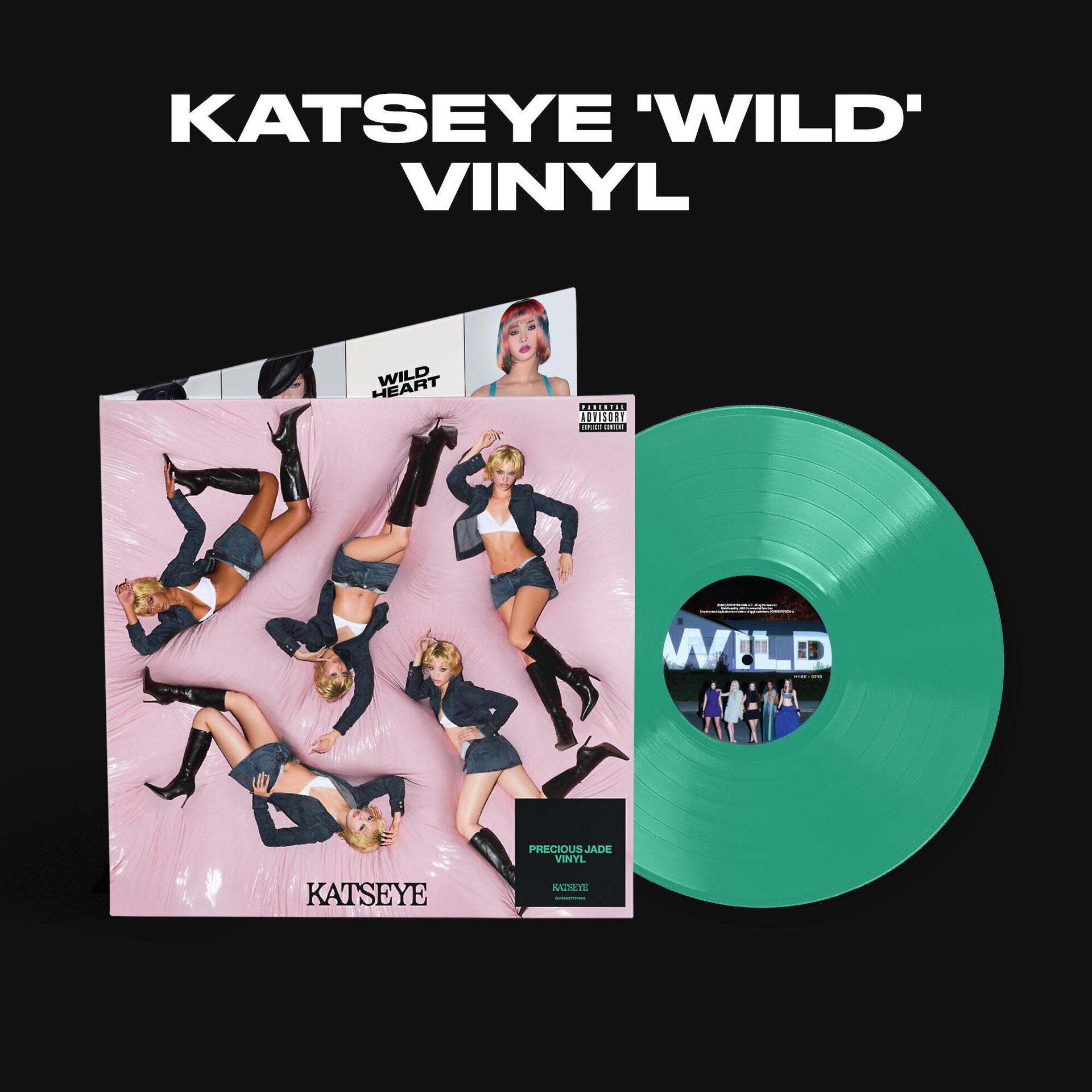 Katseye – WILD LP (Precious Jade Vinyl)