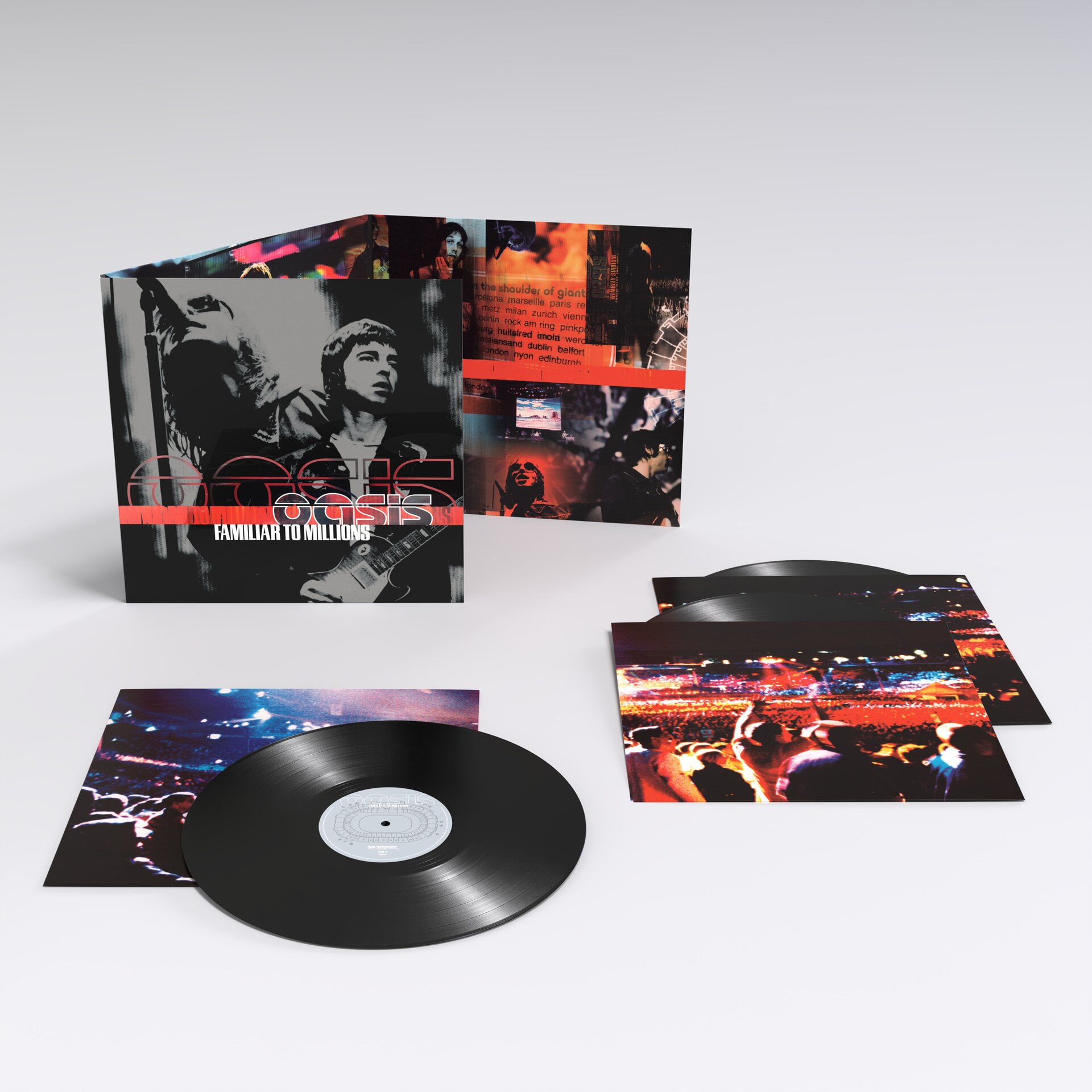 Oasis – Familiar To Millions 3LP (Black Vinyl)