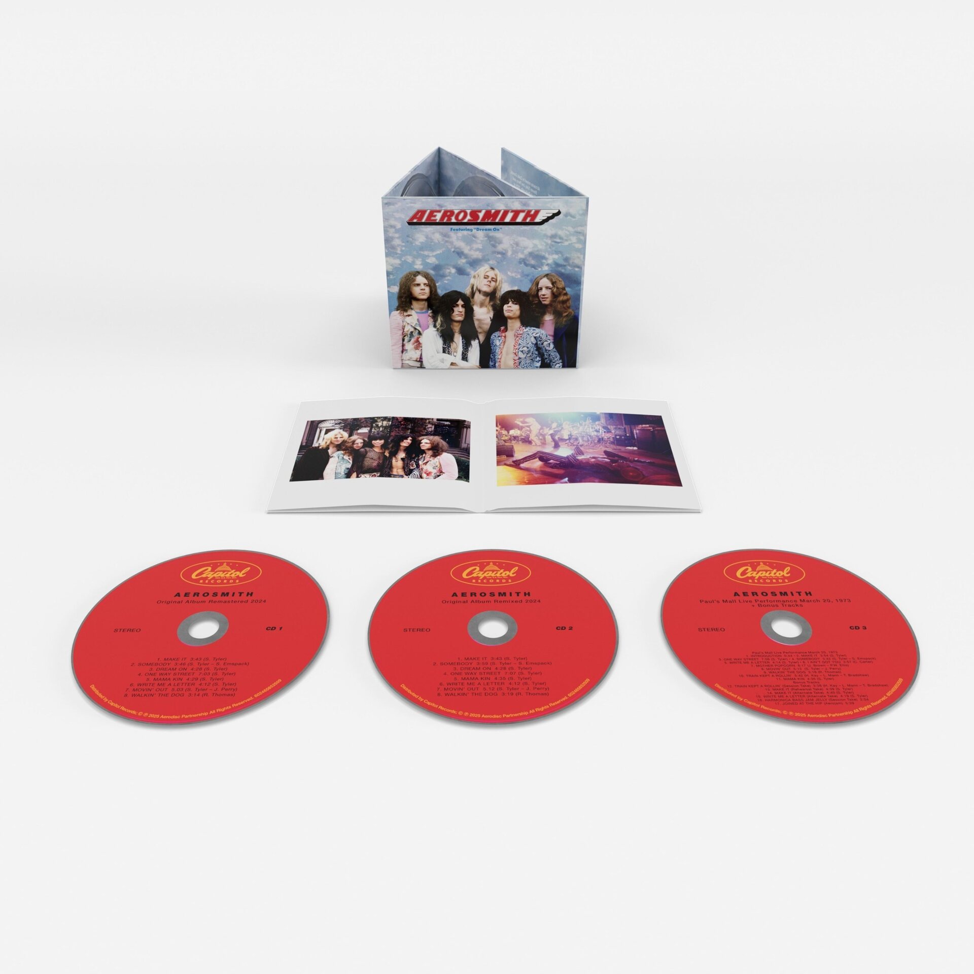 Aerosmith – Aerosmith (Legendary Edition) 3CD (Limited Expanded Edition)