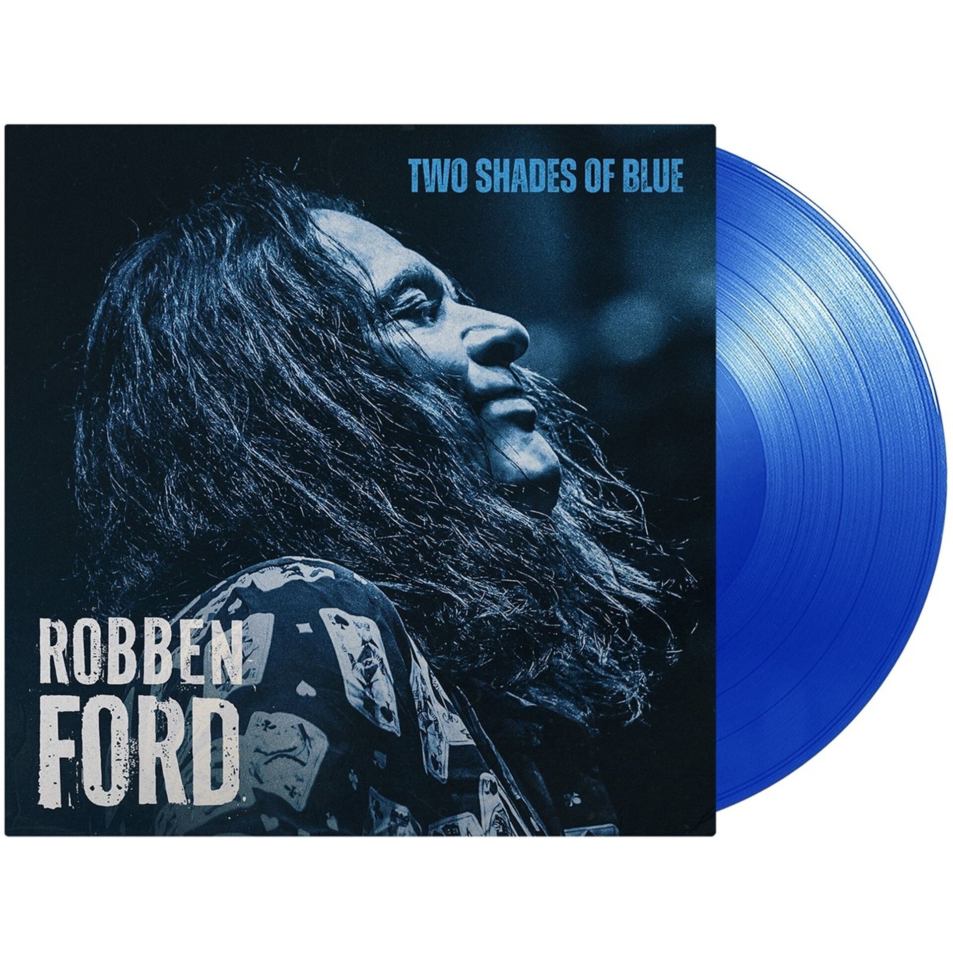 Robben Ford – Two Shades Of Blue LP (Blue Vinyl)