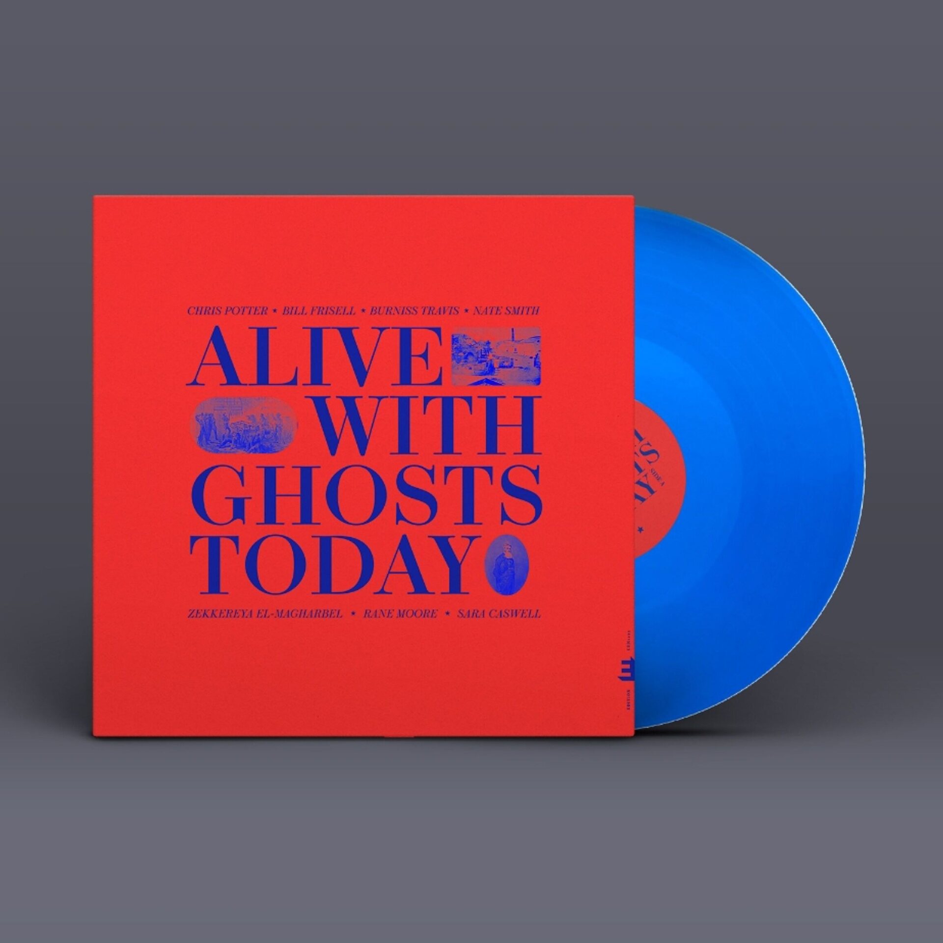 Chris Potter – Alive with Ghosts Today LP (Blue Vinyl)