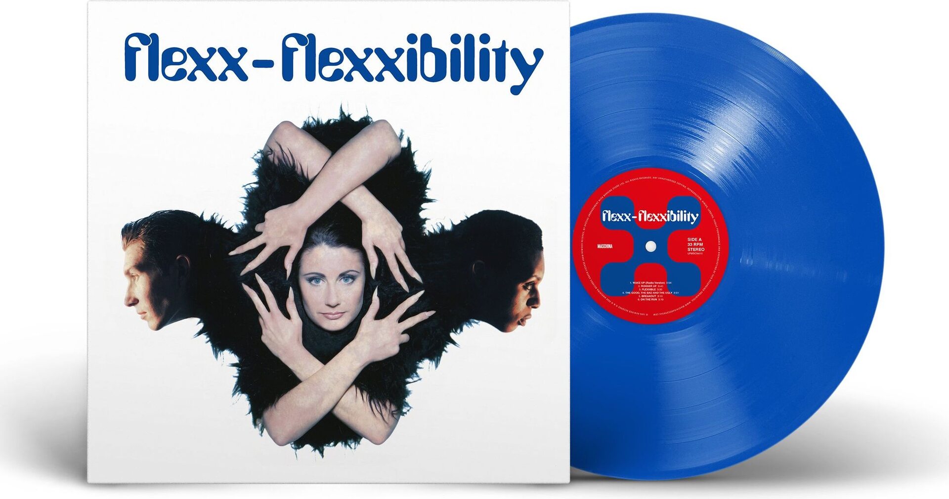 Flexx – Flexxibility LP (Blue Vinyl)