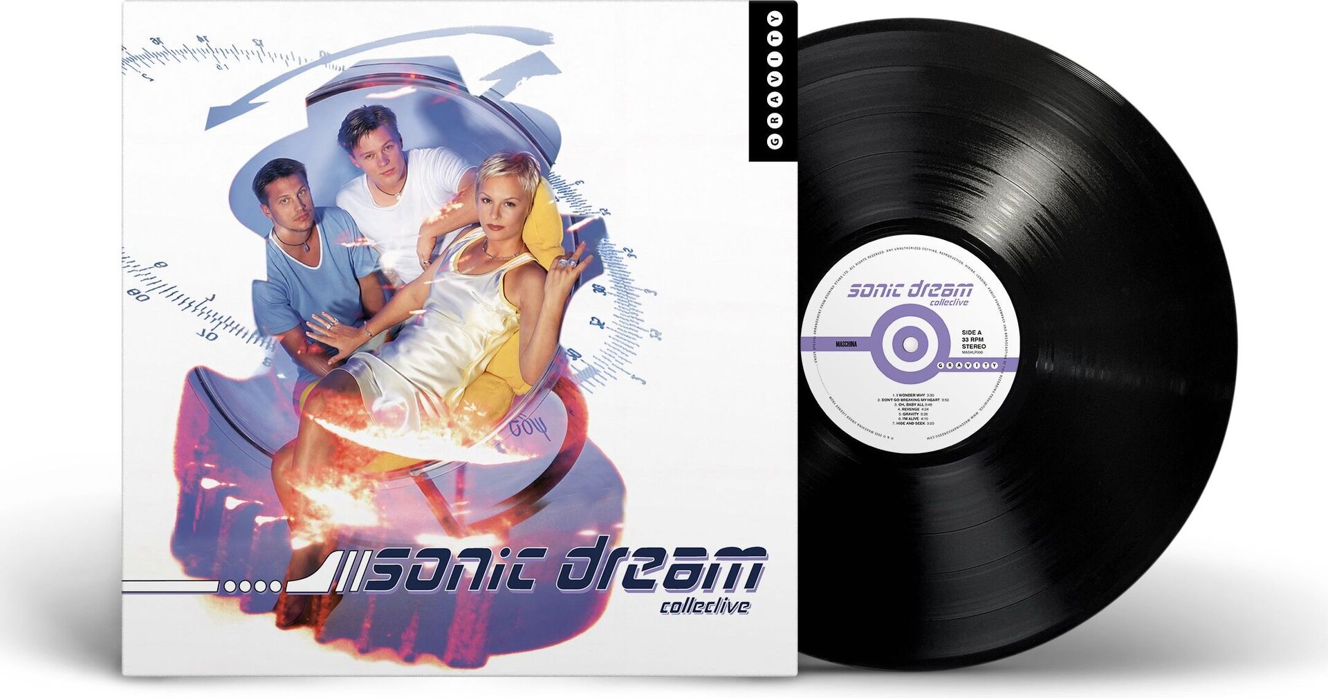 Sonic Dream Collective – Gravity LP (Black Vinyl)