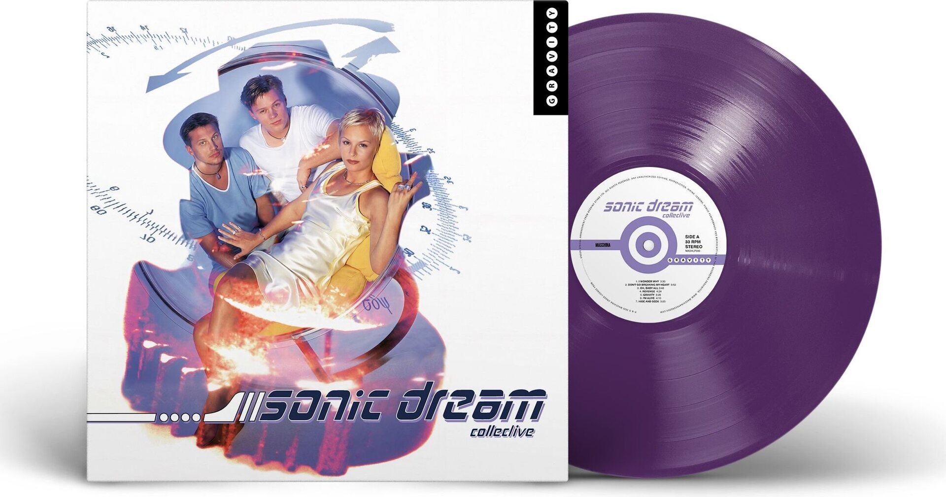 Sonic Dream Collective – Gravity LP (Purple Vinyl)