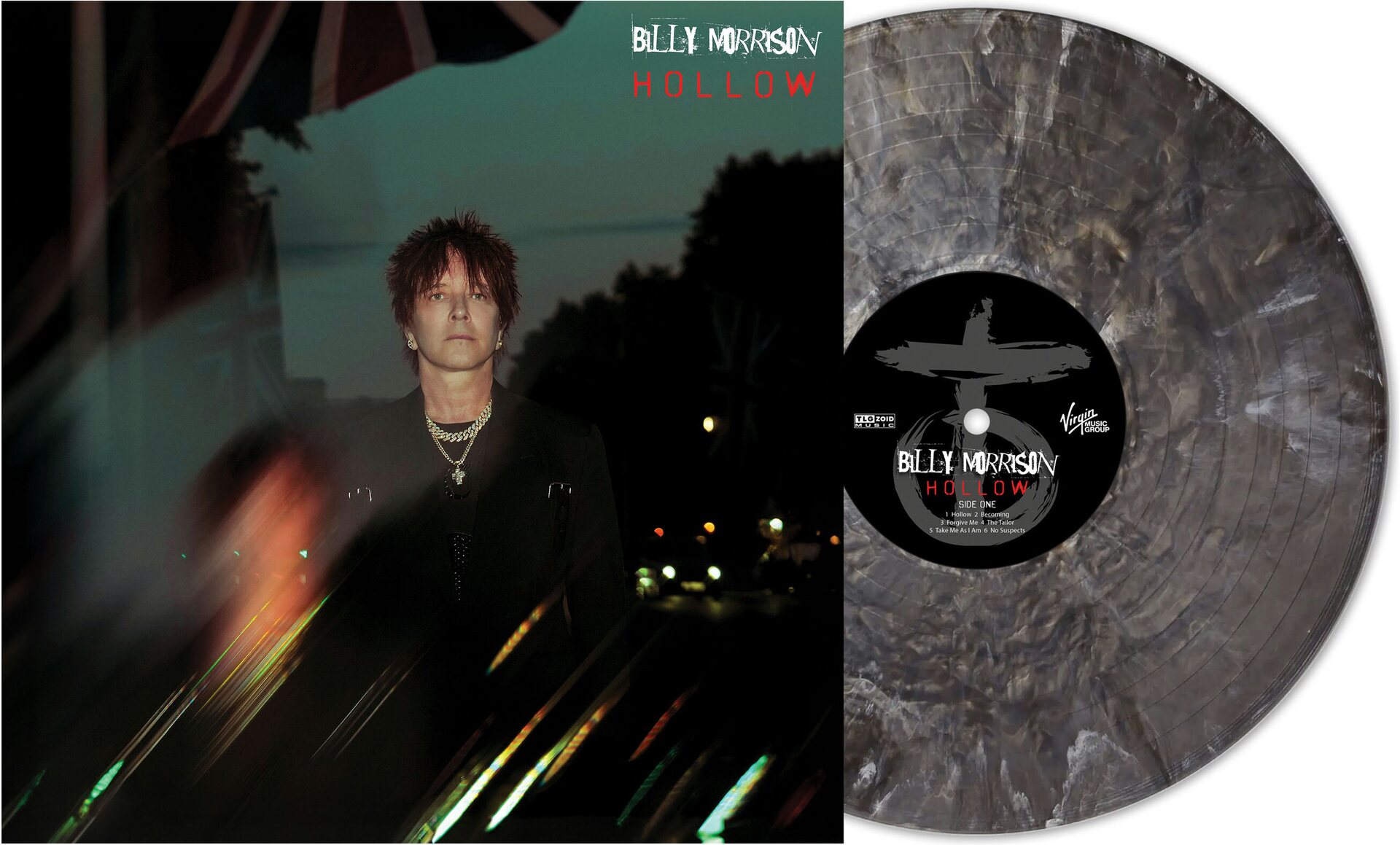 Billy Morrison – HOLLOW LP (Multicolor Vinyl)