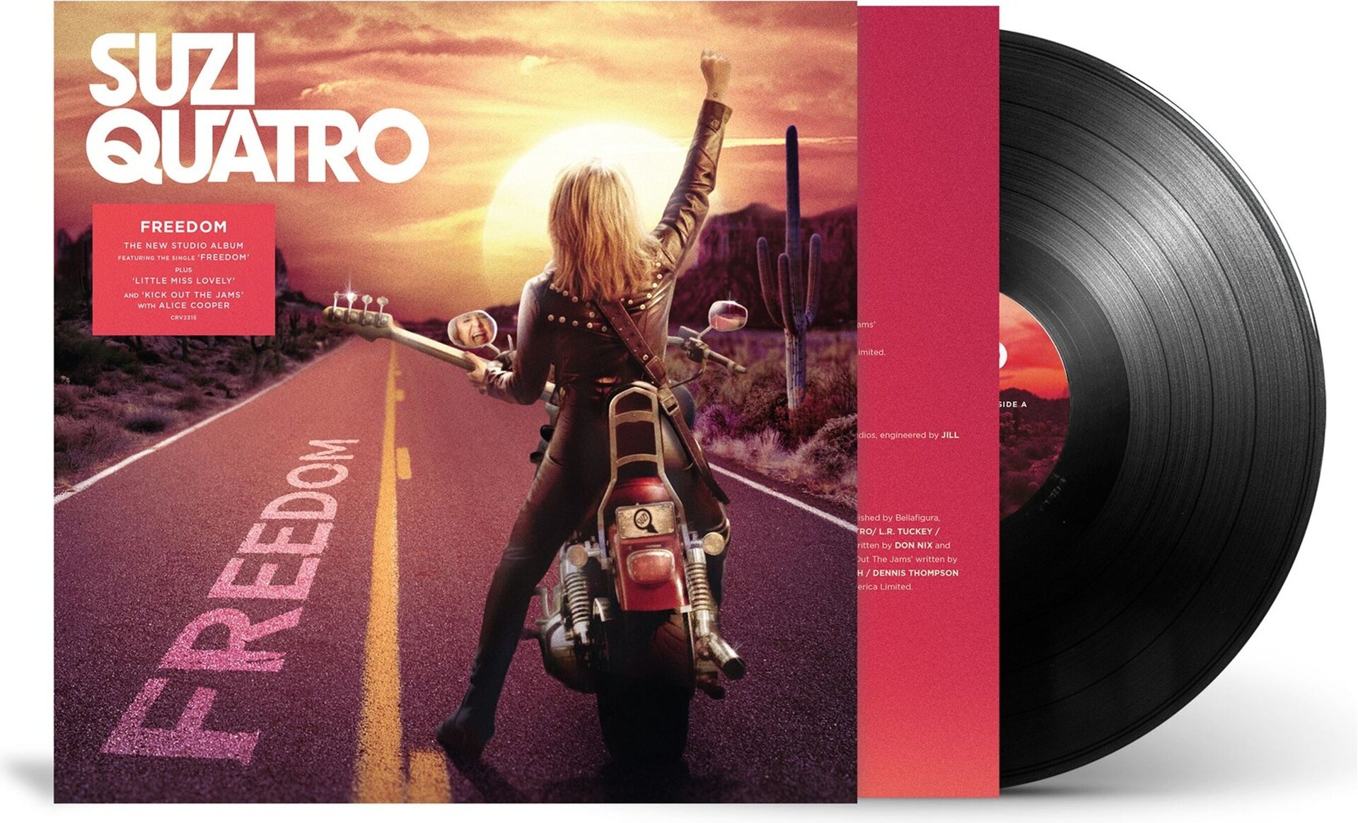 Suzi Quatro – Freedom LP (Black Vinyl)