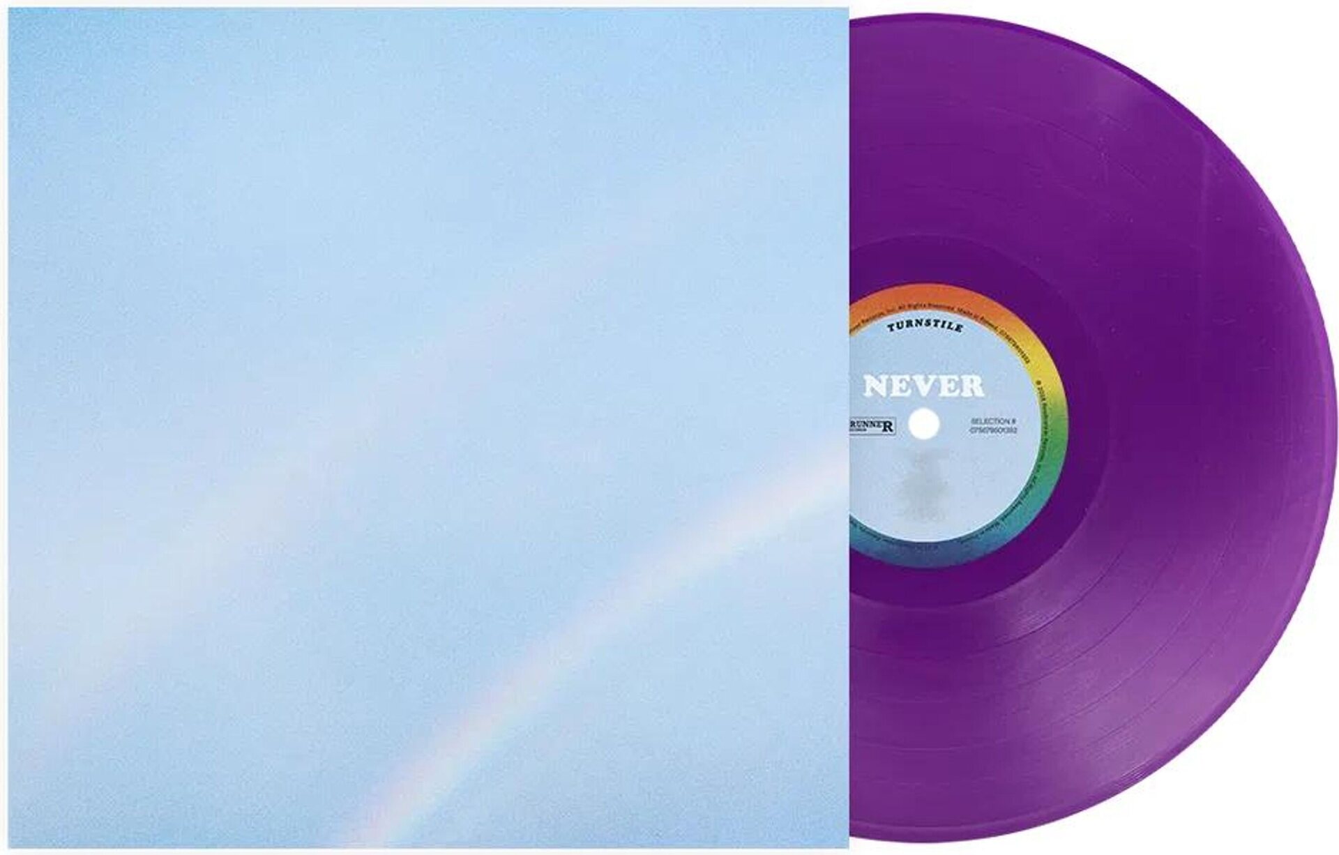 Turnstile – Never Enough LP (Periwinkle Translucent Vinyl)