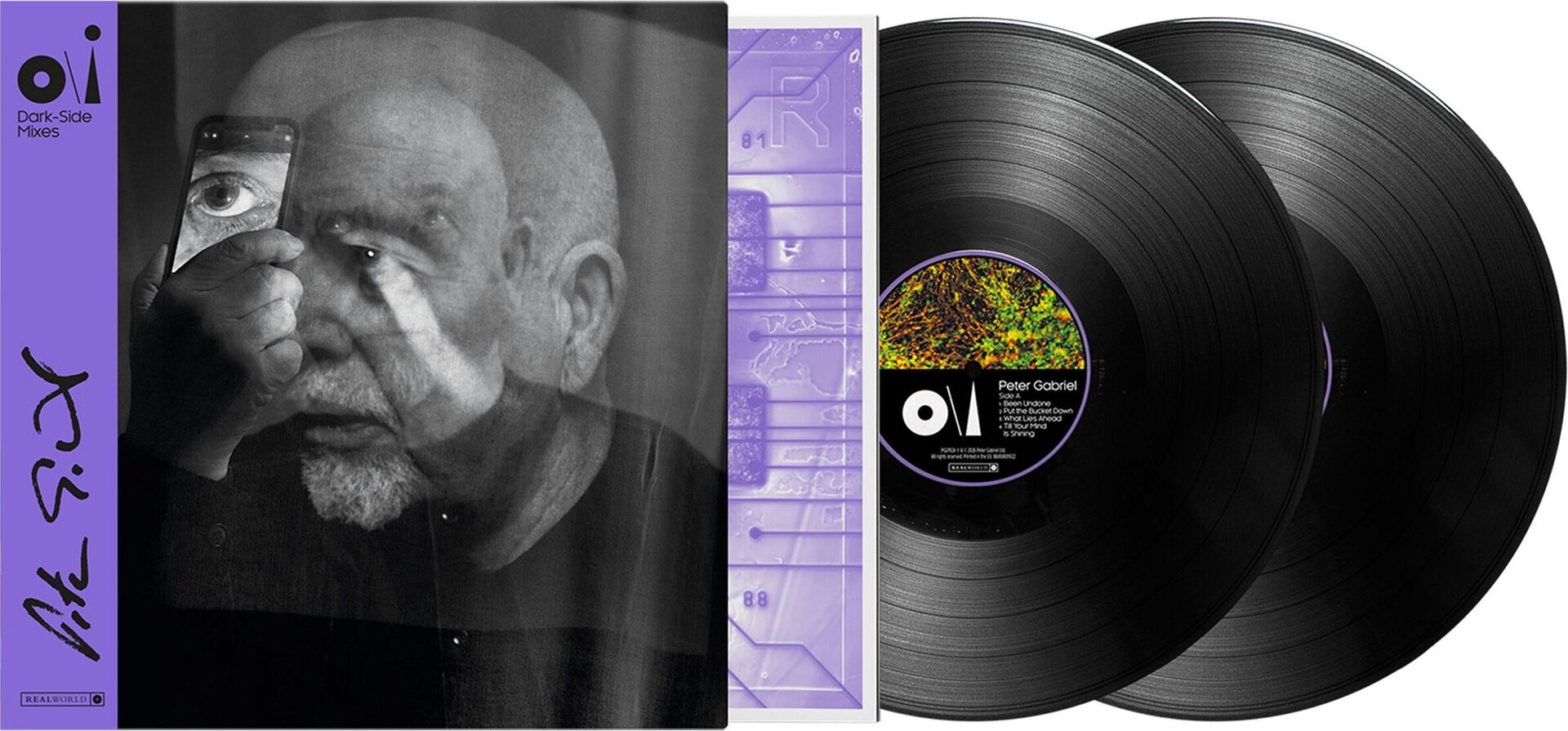 Peter Gabriel – o\i (Bright-Side Mixes) 2LP (Dark-Side Mixes) Black Vinyl