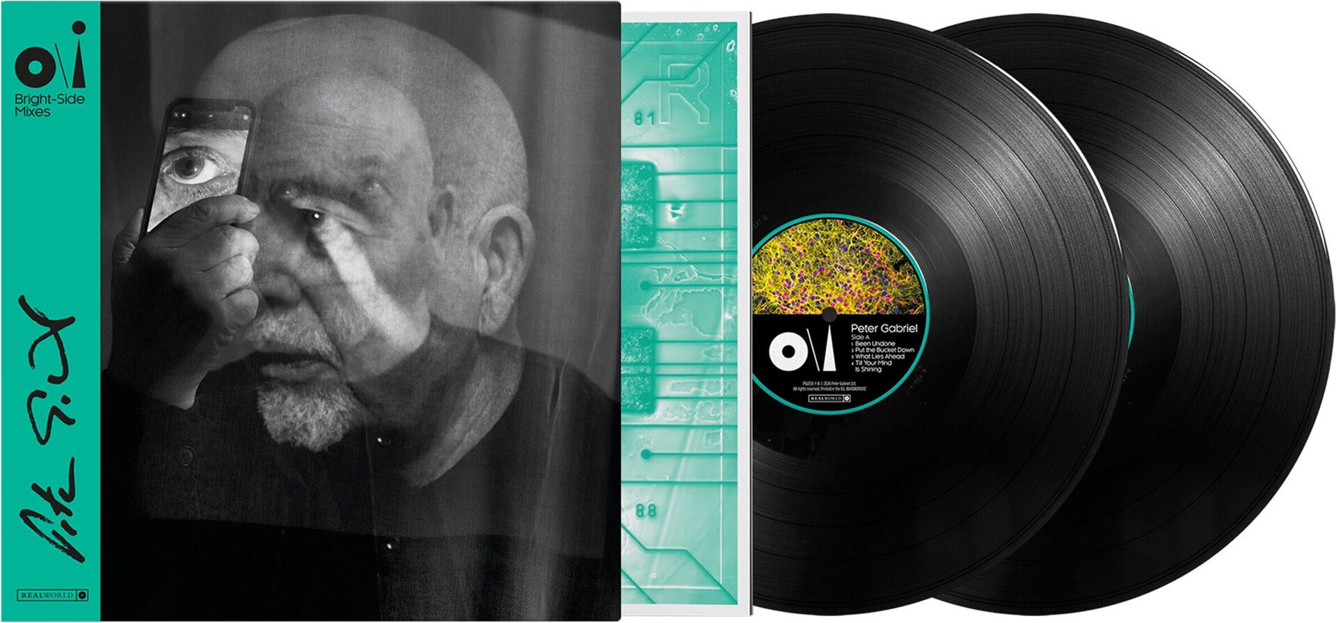 Peter Gabriel – o\i (Bright-Side Mixes) 2LP (Bright-Side Mixes) Black Vinyl