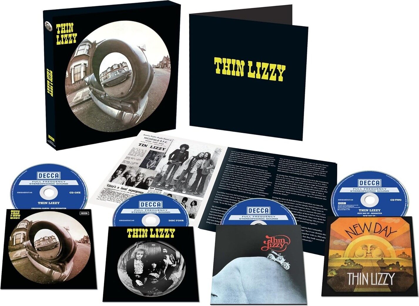 Thin Lizzy – Thin Lizzy 3CD+Blu-ray (Deluxe Edition)