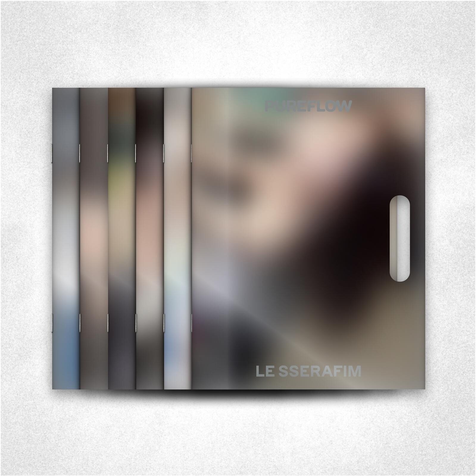 LE SSERAFIM – 2nd Studio Album 'PUREFLOW' Pt.1 CD (COMPACT Ver.)