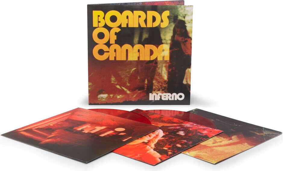 Boards Of Canada – Inferno 2LP (Transparent Red Vinyl)