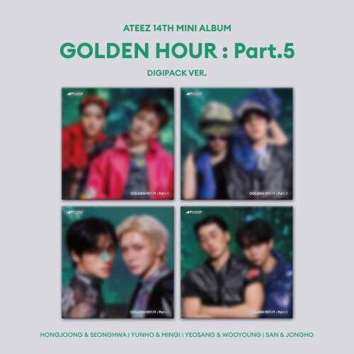 ATEEZ – 14TH MINI ALBUM [GOLDEN HOUR : Part.5] CD (Digipack Unit Version)