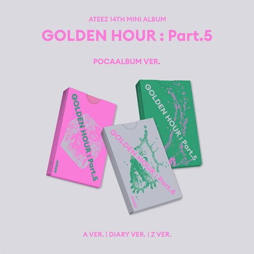 ATEEZ – 14TH MINI ALBUM [GOLDEN HOUR : Part.5] Poca Album (Photocard)