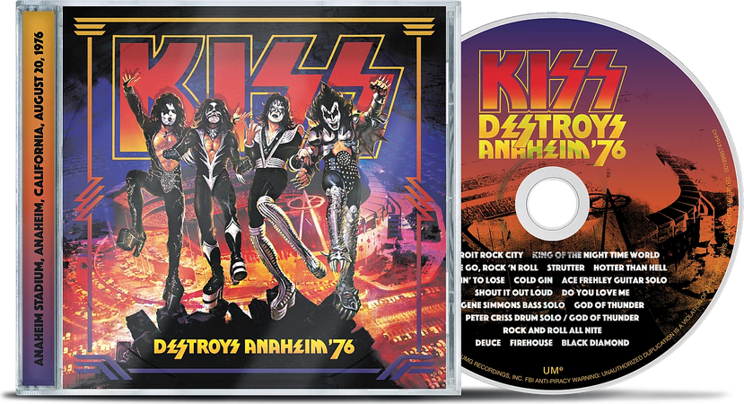 Kiss – Destroys Anaheim '76 CD