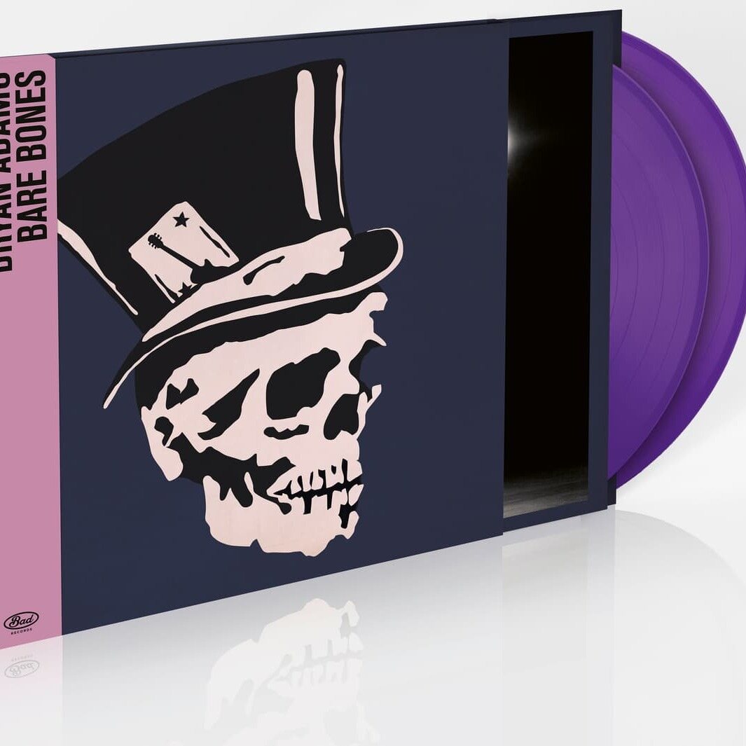 Bryan Adams – Bare Bones 2LP (Purple Vinyl)