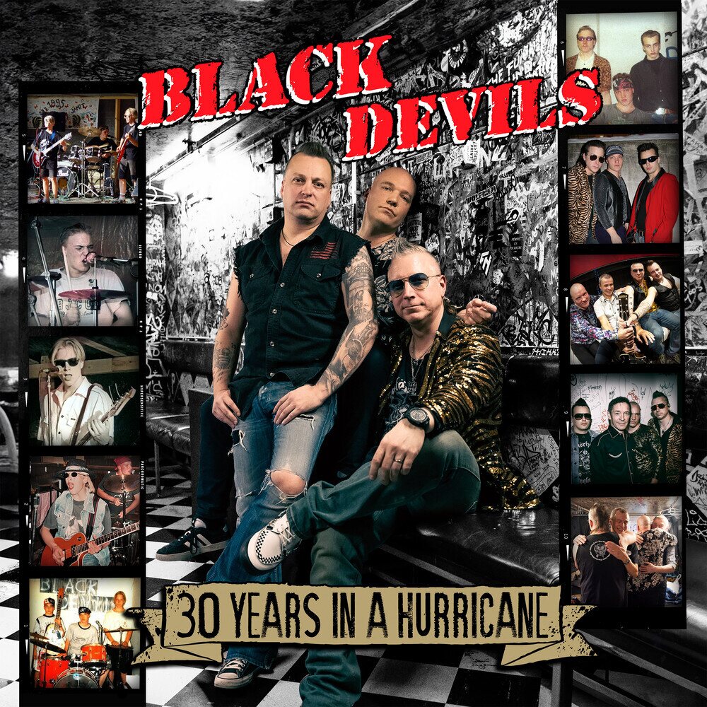 Black Devils with Ile Kallio & Janne Louhivuori – 30 Years in a Hurricane LP (Black Vinyl)