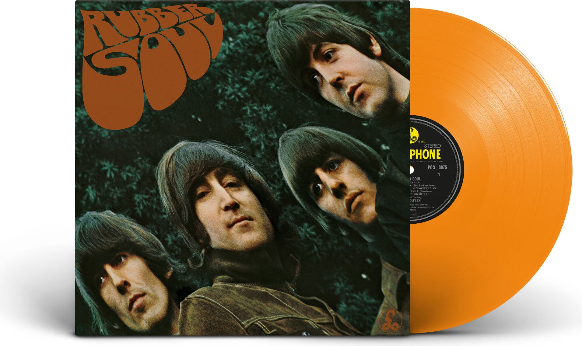 Beatles – Rubber Soul (2026 Stereo Mix) LP (Orange Vinyl)