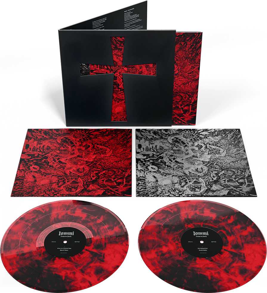 Tony Iommi – From The Dark 2LP (Red & Black Marble Vinyl)