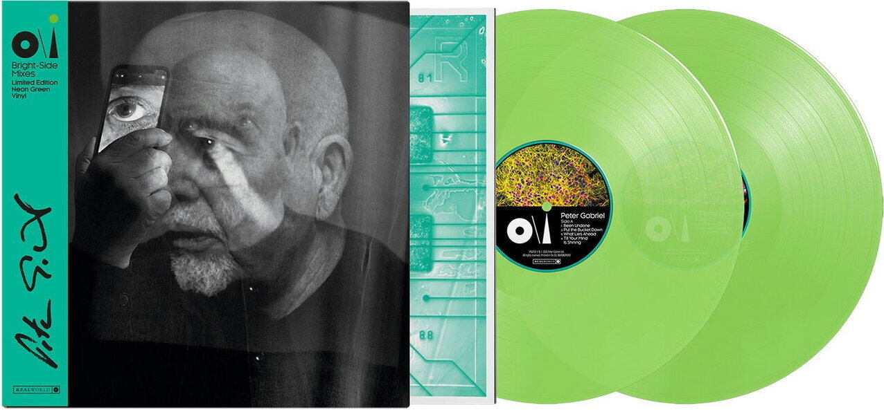 Peter Gabriel – o\i (Bright-Side Mixes) 2LP (Bright-Side Mixes) Green Neon Vinyl