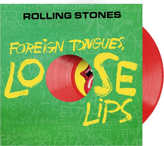 Rolling Stones – Foreign Tongues, Loose Lips 12" Red Vinyl EP + CD