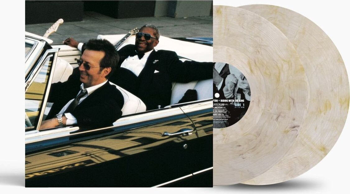 B.B. King & Eric Clapton ‎– Riding With The King 2LP (Grey Lemon Marble Vinyl, Gate Fold Vinyl)