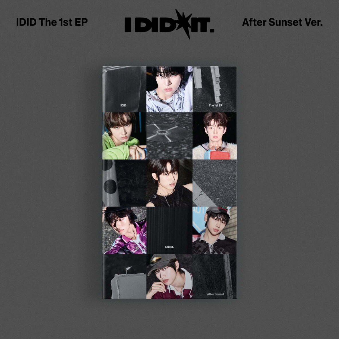 Idid – The 1st EP [I did it.] CD ('After Sunset' ver.)