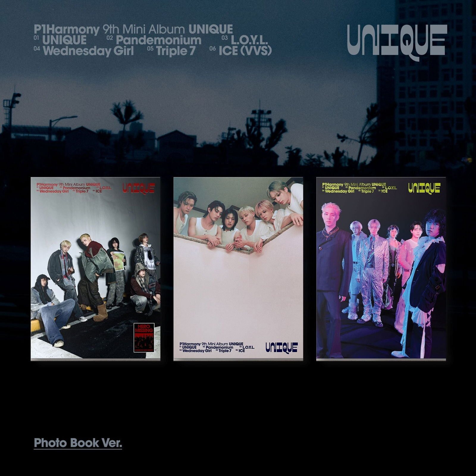 P1Harmony – 9th Mini Album – [UNIQUE] CD (Photobook Ver.)