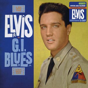 ELVIS 2024 COLLECTORS EDITION RECORD SLEEVE CALENDAR
