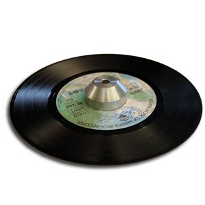 Protected Single puck top flat conical