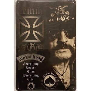 Mötörhead Everything Louder.. Peltitaulu