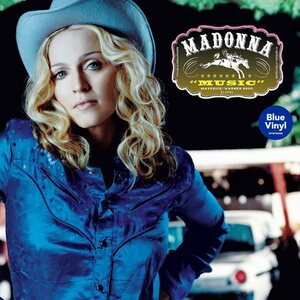 Madonna ‎– Music LP (Blue Vinyl)