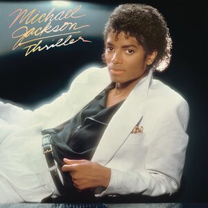 Michael Jackson – Thriller LP (Red & Black Marbled Vinyl)