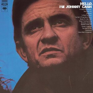 JOHNNY CASH – Hello, I'm Johnny Cash LP (Blue Vinyl)
