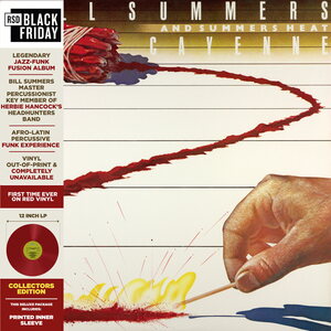 Bill Summers and Summer Heat – Cayenne LP (Opaque Dark Red Vinyl)