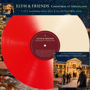 Elvis Presley – Elvis & Friends: Christmas At Graceland (Limited Numbered Edition) LP (Half-Half Vinyl)