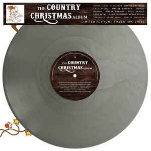 Various Artists – The Country Christmas Album LP (Silver Vinyl)
