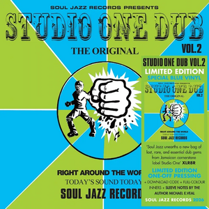 Soul Jazz Records Presents – Studio One Dub Vol. 2 2LP (Sky-Blue Vinyl)